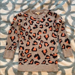 Club Monaco animal print sweater